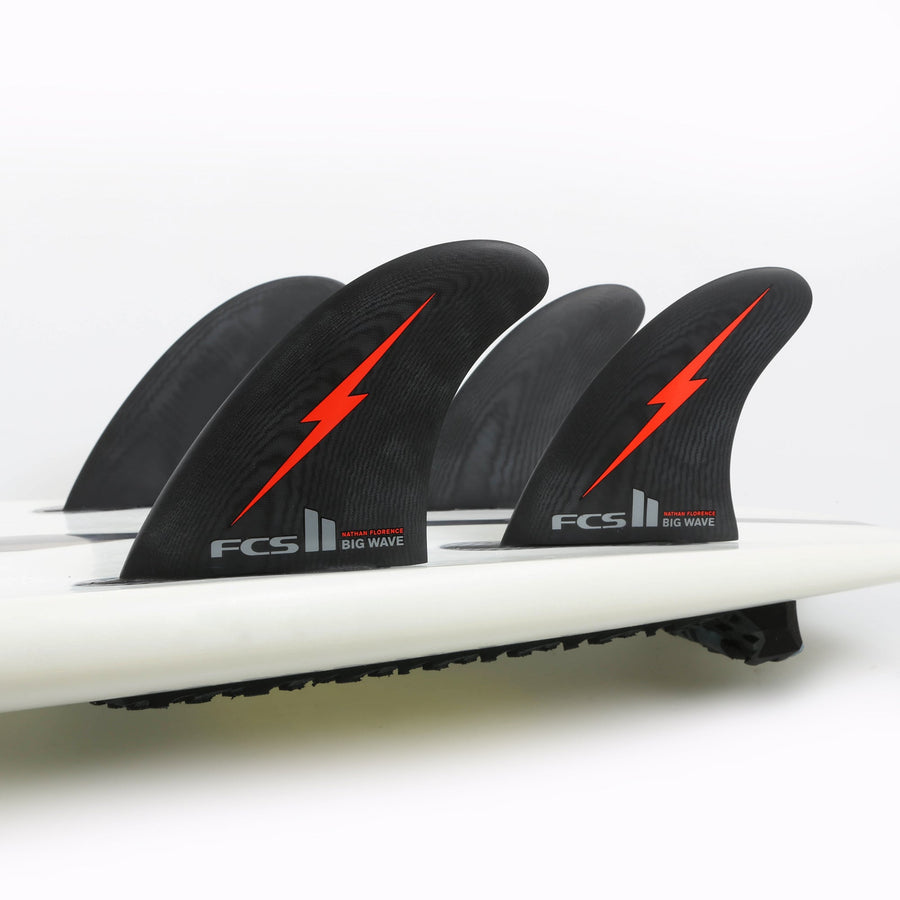 FCS II NATHAN FLORENCE BIG WAVE QUAD FIN SET